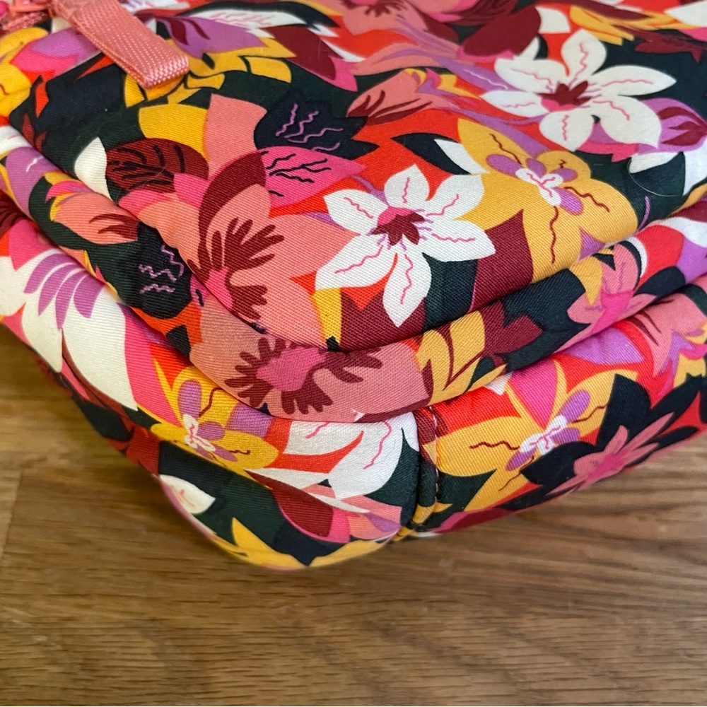 Vera Bradley Utility Crossbody Bag “Rosa Floral” - Picture 6 of 11